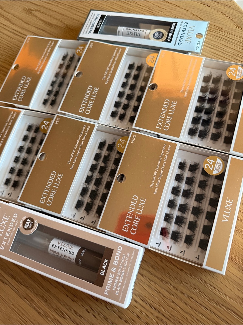 LASH BUNDLE WITH GLUE